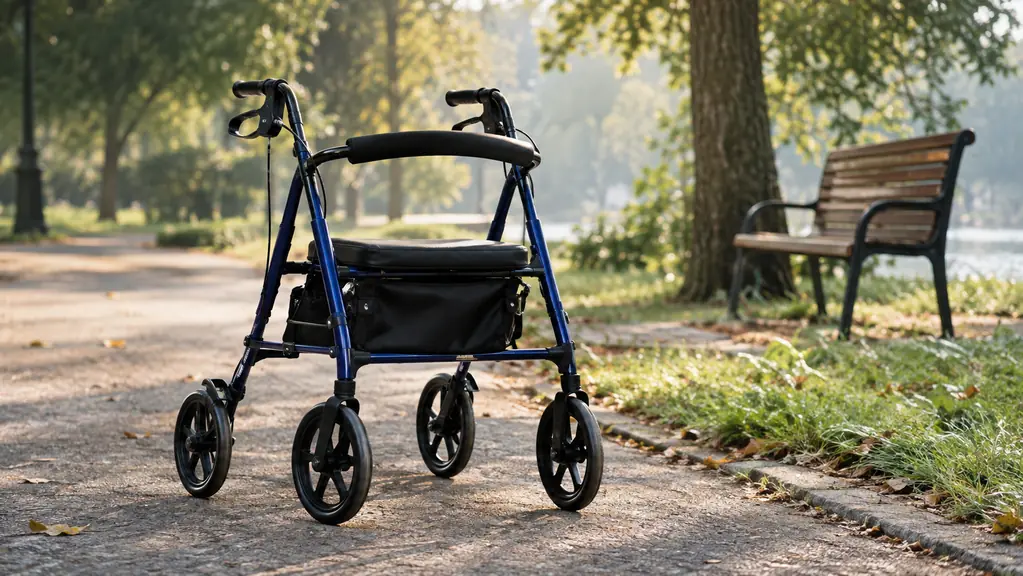 How to Stay Active Outdoors With a Rollator