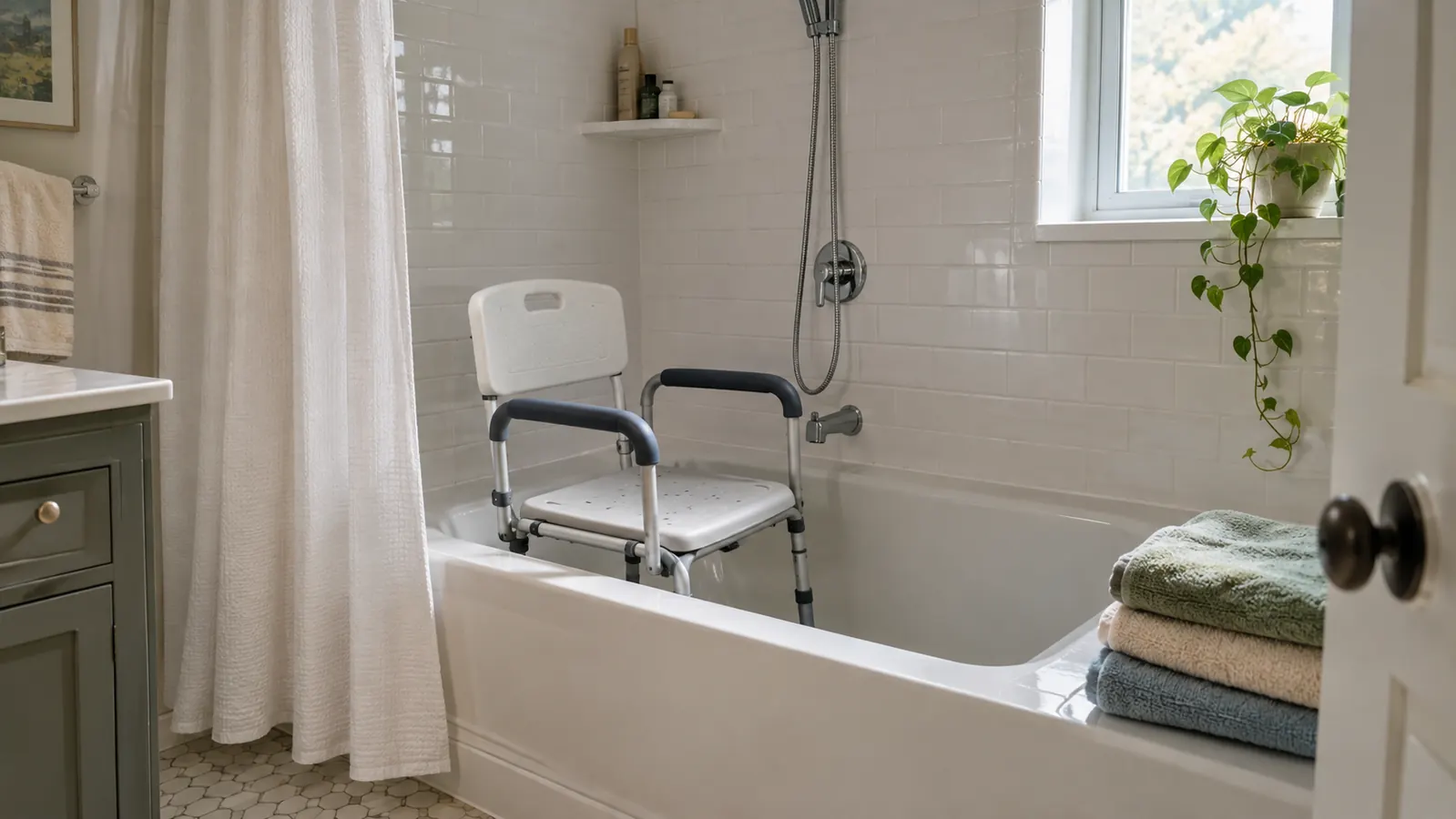 The Shower Chair I Resisted, Then Wouldn't Give Up